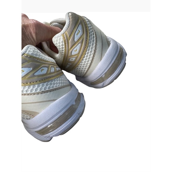 ASICS women's gel-1130 "cream champagne" size 8 - Picture 6 of 7